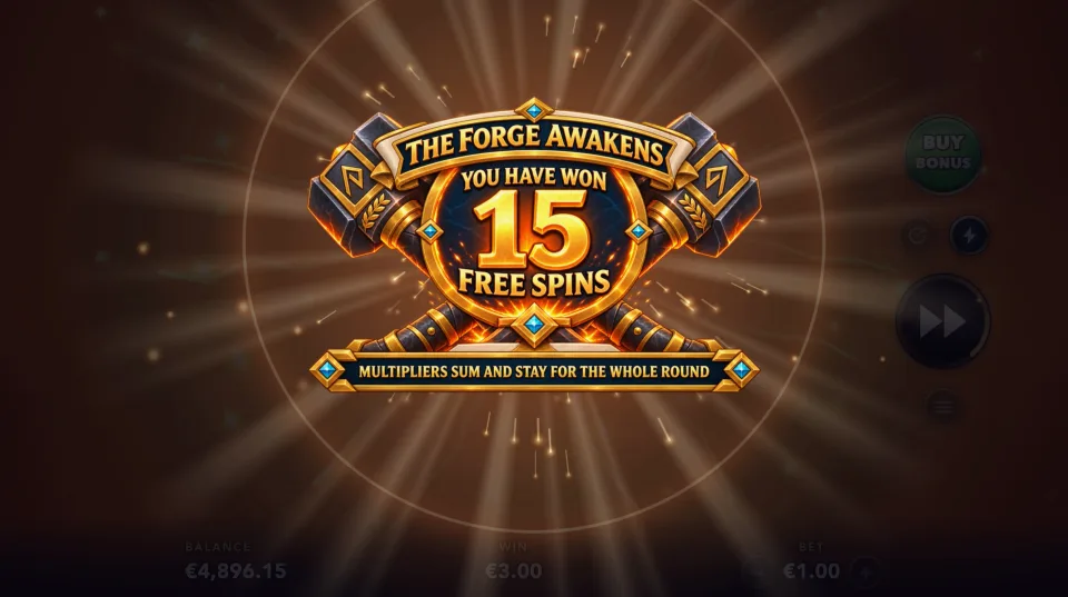 4 scatters award 15 free spins